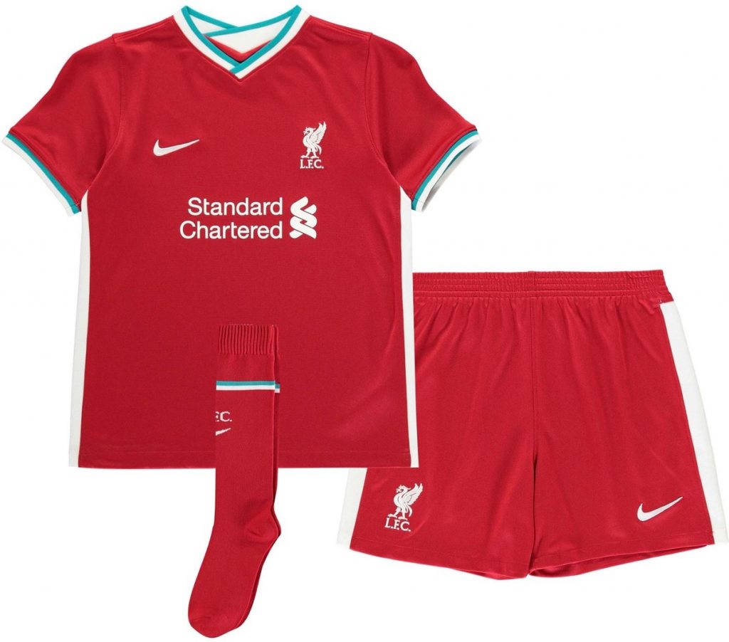 Liverpool 2020-21 Junior Home Kit