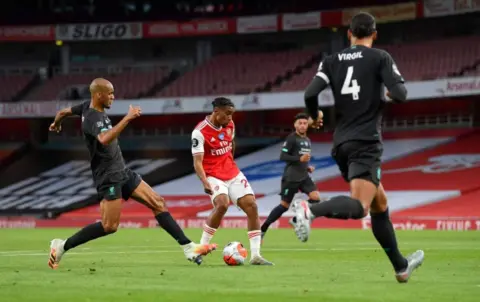 In Photos: Liverpool stumble as Arsenal come from behind at the Emirates