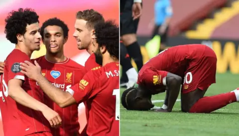 The best photos from Anfield as Mane and Jones keep flawless home record intact