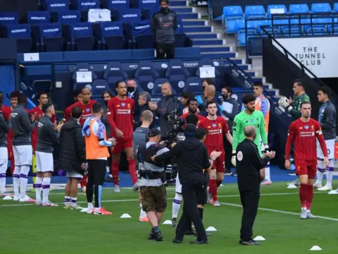 Watch: Man City players give Liverpool’s title-winners guard of honour at Etihad