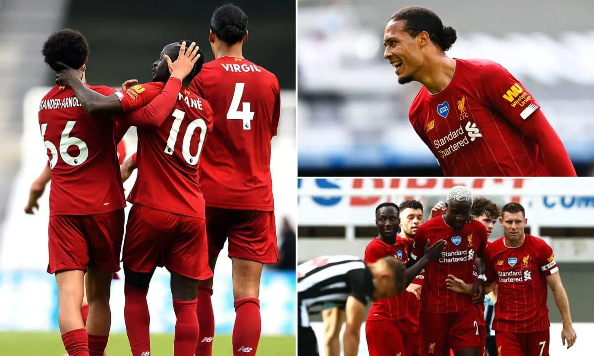 Newcastle vs Liverpool Photos