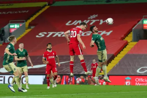 Video: Liverpool 2-1 Sheffield United – Watch highlights as Jota nets winner