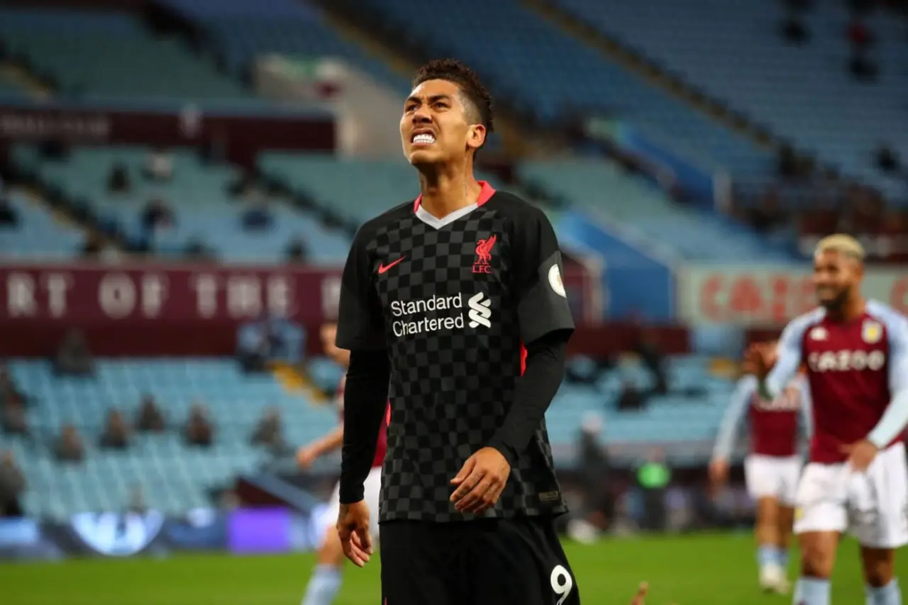 Firmino - Aston Villa vs Liverpool