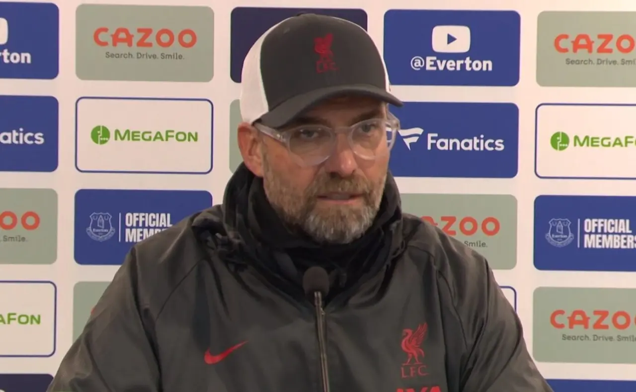 Jurgen Klopp Reaction - Everton vs Liverpool