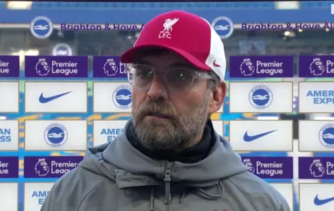 Everything Jurgen Klopp had to say in remarkable post-Brighton BT Sport interview