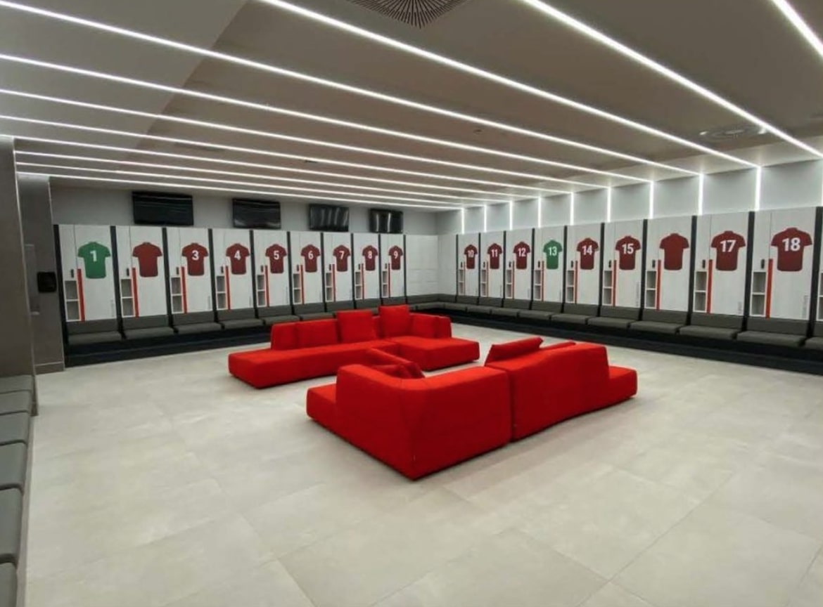 First-Team Changing Room