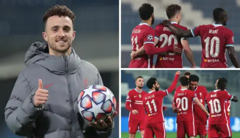 In Photos: Jota the hat-trick hero as five-star Liverpool run riot against Atalanta
