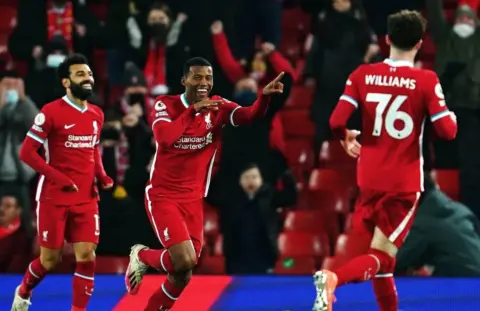 ‘Ask the club’ – Wijnaldum swerves contract extension questions as Klopp urges stay