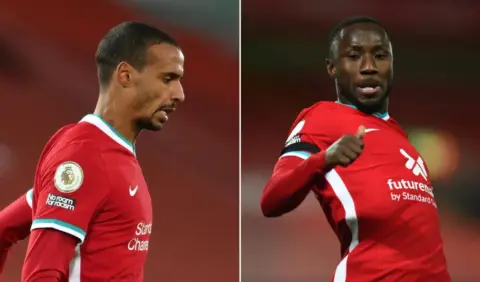 Naby Keita OUT of Liverpool’s clash against Man United but Joel Matip could feature