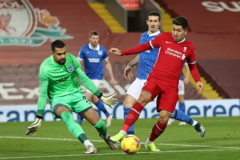 Liverpool 0-1 Brighton – Toothless Reds suffer second consecutive Anfield defeat