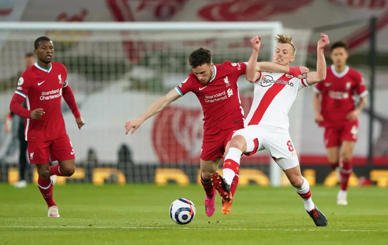 Jota vs Southampton