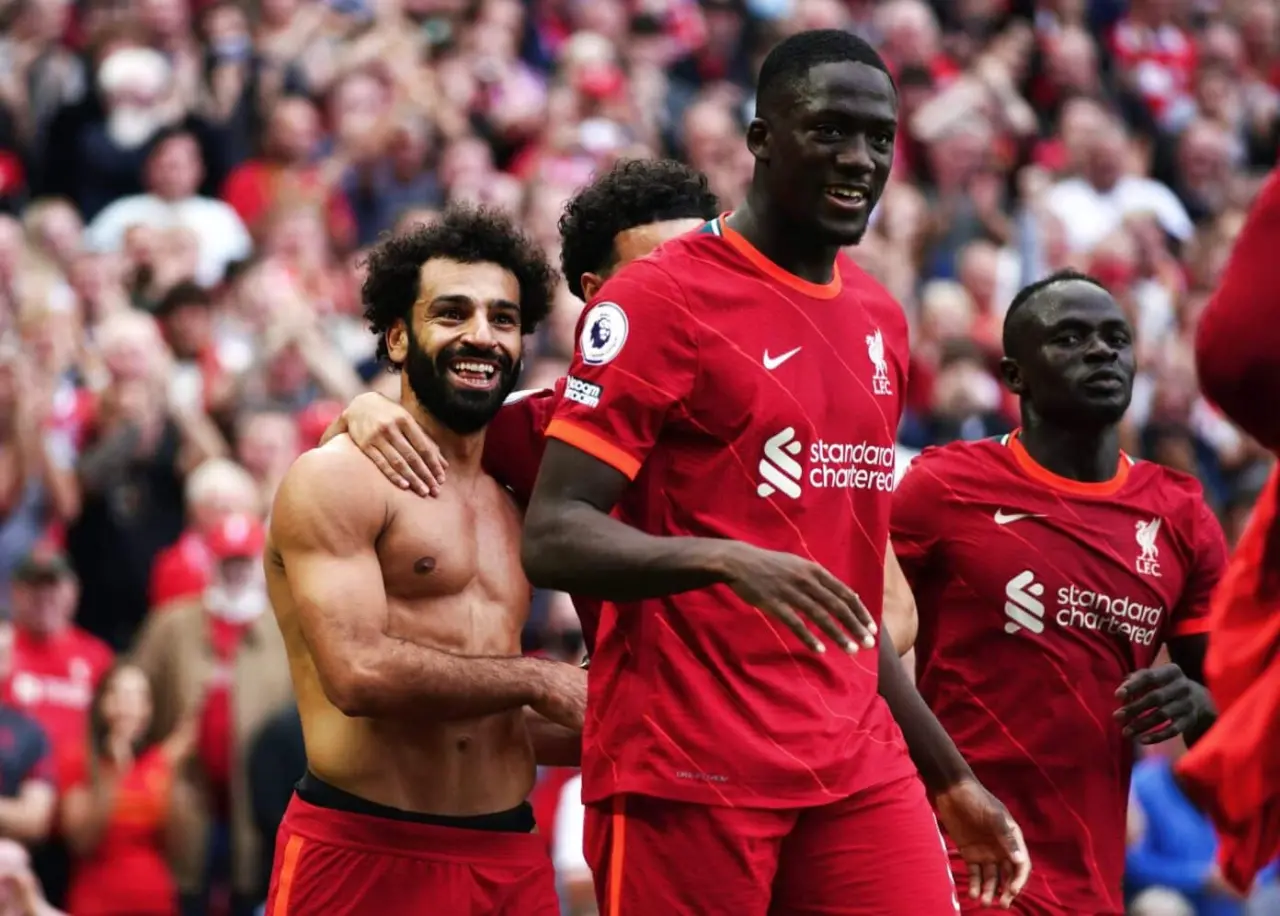 Salah Celebration vs Crystal Palace