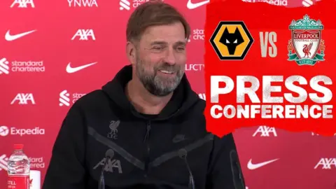 Watch: Jurgen Klopp’s pre-Wolves press conference