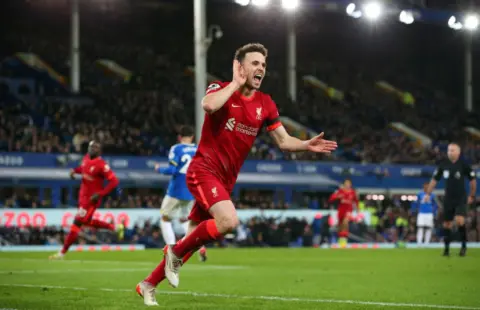 Everton 1-4 Liverpool: Henderson, Salah and Jota on target as Reds outshine rivals