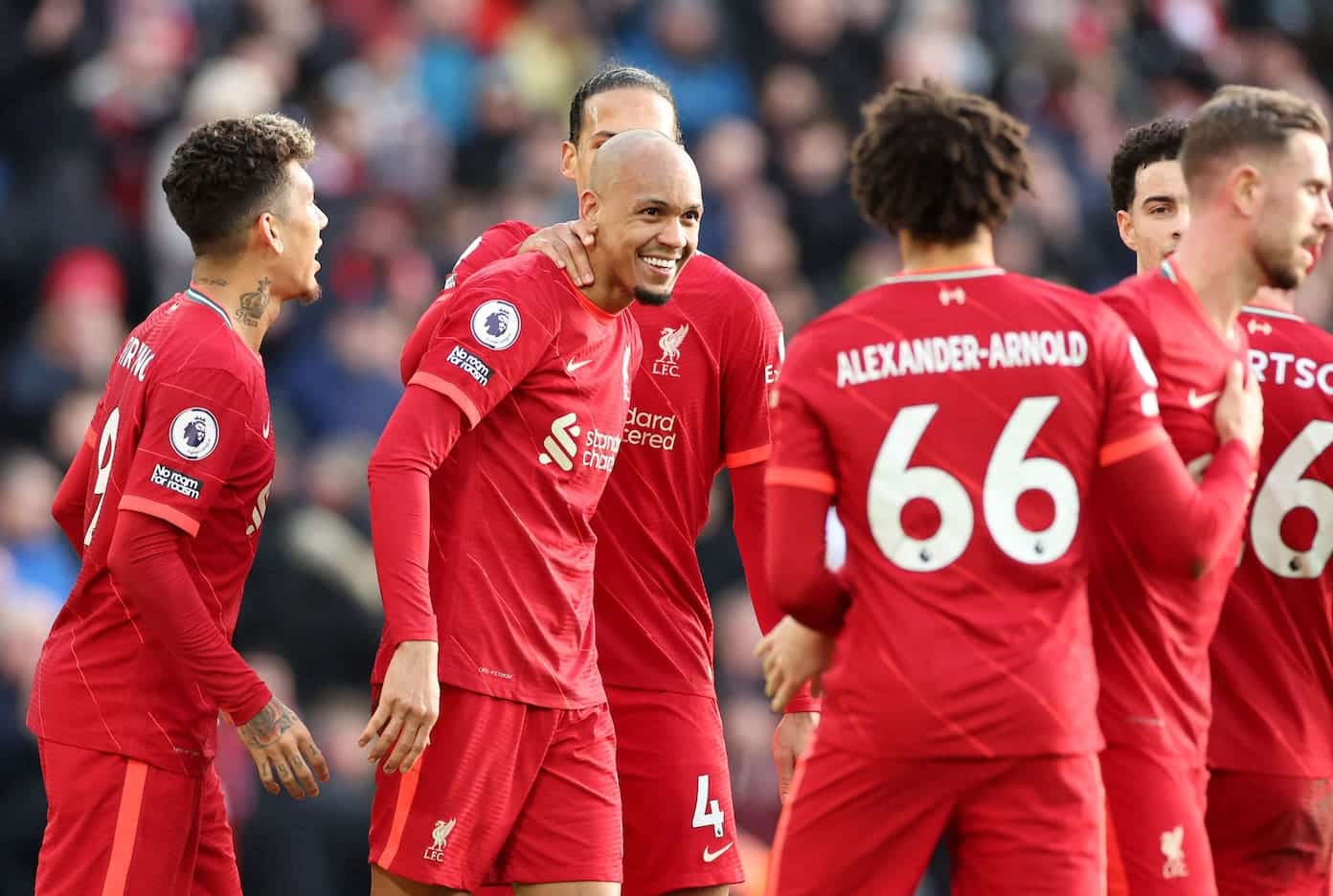 Liverpool 3-0 Brentford: Reds pick aparts Bees to go second in Premier League
