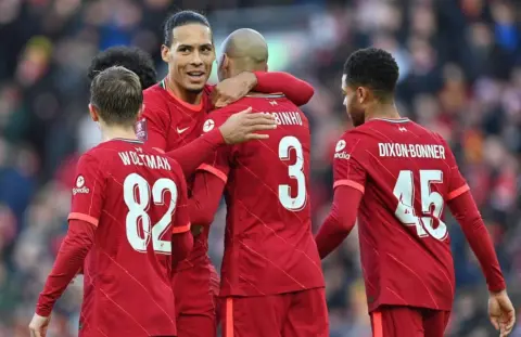 Liverpool 4-1 Shrewsbury: Reds come from behind to ease past League One side
