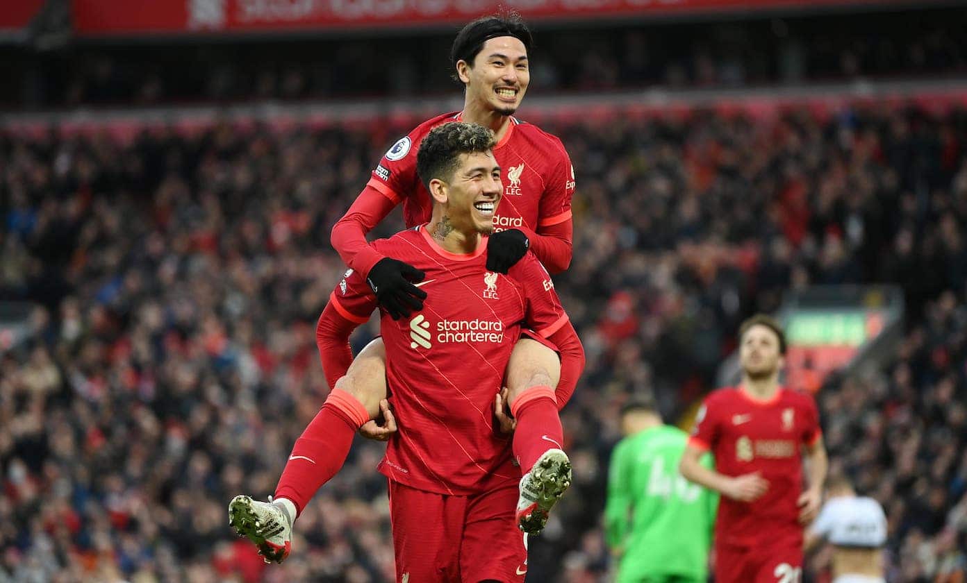 Liverpool 3-0 Brentford: Reds ease past Bees with comfortable victory - LFC  Globe