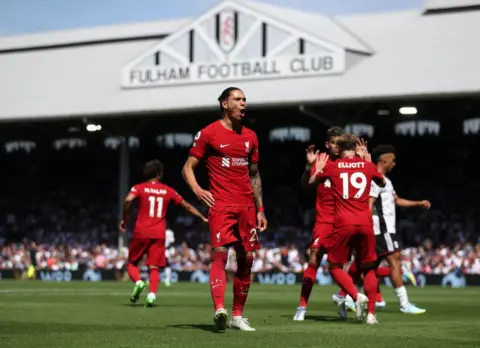 Fulham 2 – 2 Liverpool – Watch the goals and highlights