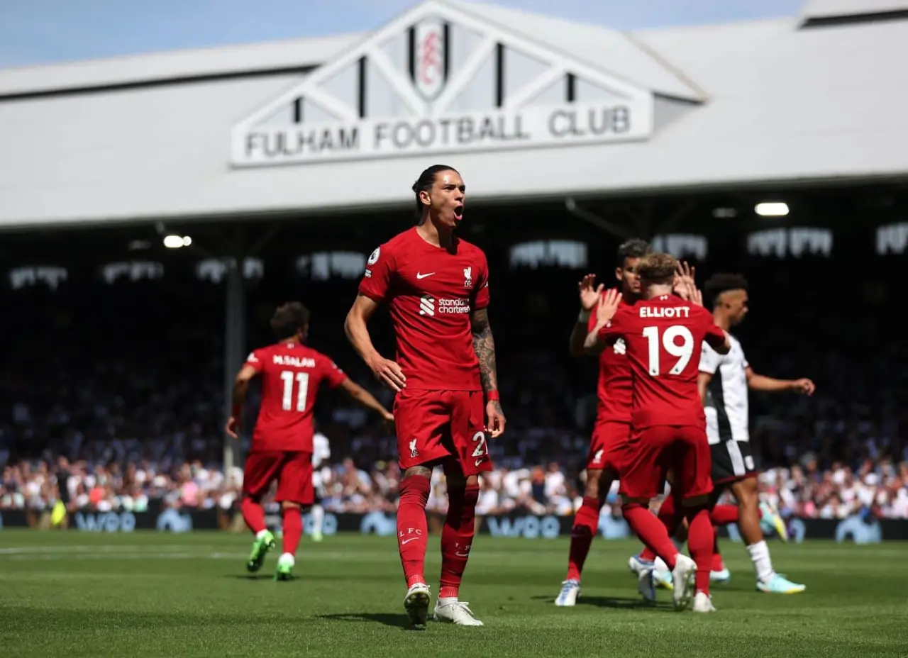 Fulham Fc V Liverpool Fc Premier League 2 2
