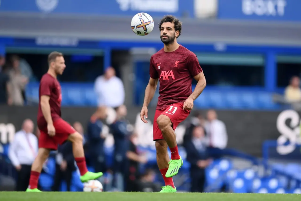 Everton Fc V Liverpool Fc Premier League Salah