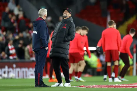Liverpool vs West Ham Confirmed Lineups