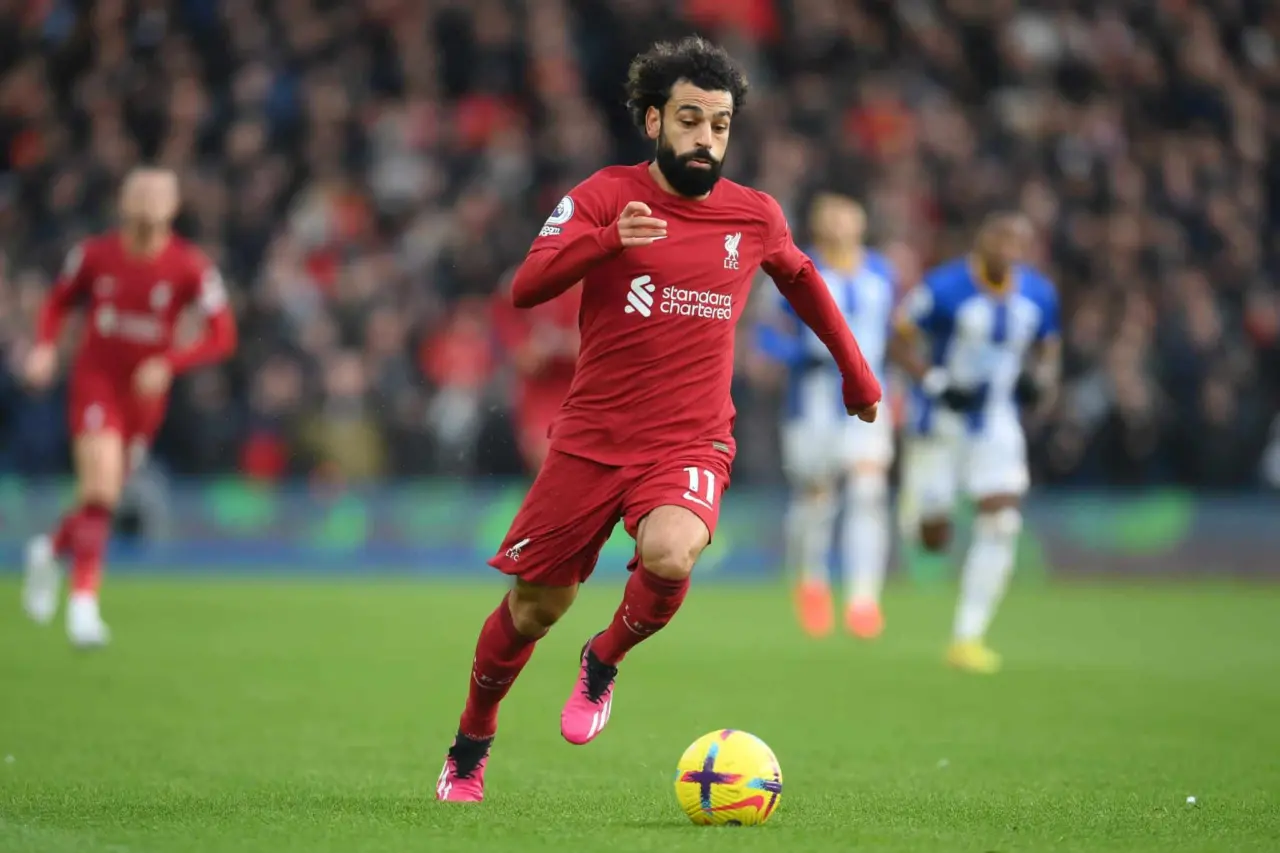 Brighton And Hove Albion V Liverpool Fc Premier League Salah
