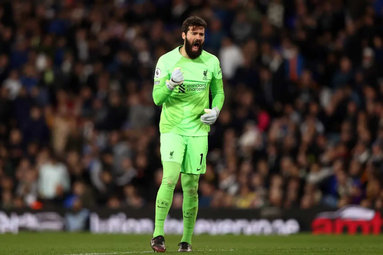Leeds United V Liverpool Fc Premier League Alisson Becker