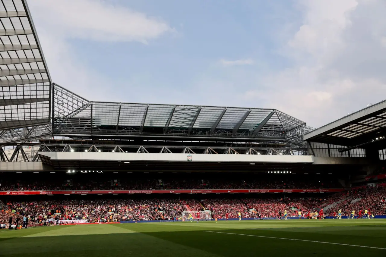 Liverpool Fc V Nottingham Forest Premier League Anfield