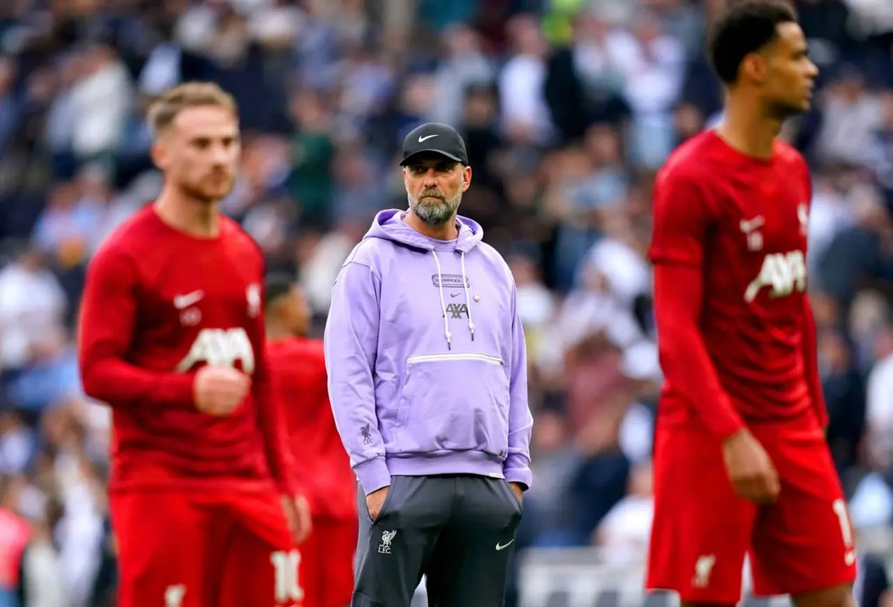 Confirmed Lineups: Tottenham vs Liverpool