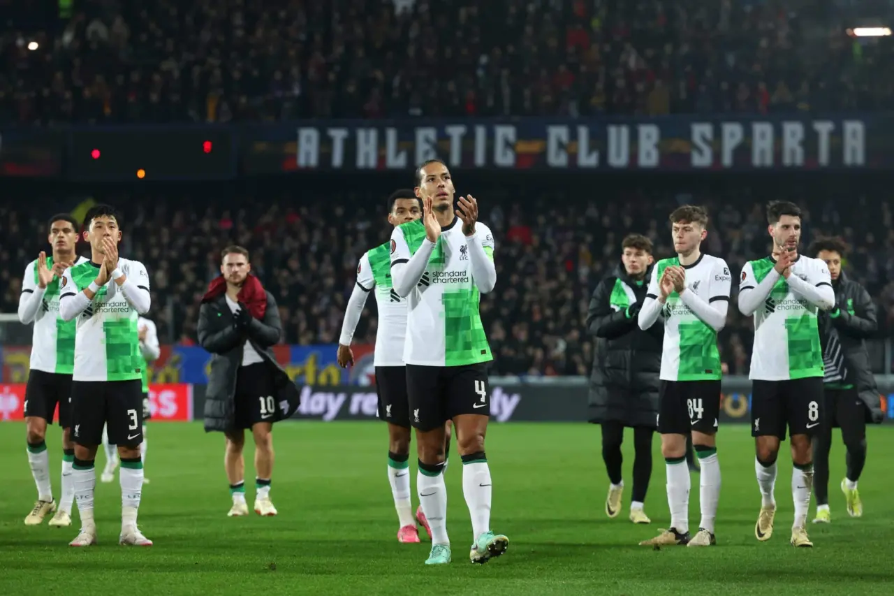 Ac Sparta Praha V Liverpool Fc Round Of 16 First Leg Uefa Europa League 2023 24 2