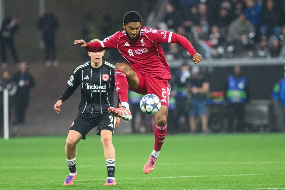 Liverpool players training ahead of the Premier League fixture against Fulham at Craven Cottage, January 2026.