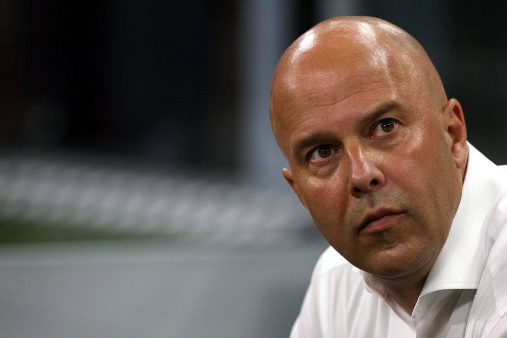 Arne Slot speaking to the media after Liverpool's 4-1 Premier League victory over Newcastle United at Anfield.
